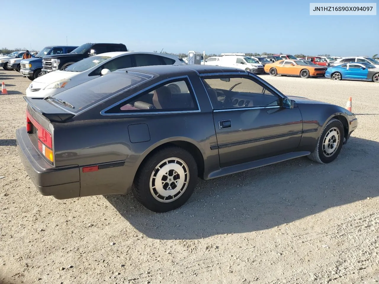 1986 Nissan 300Zx 2+2 VIN: JN1HZ16S9GX094097 Lot: 75251134