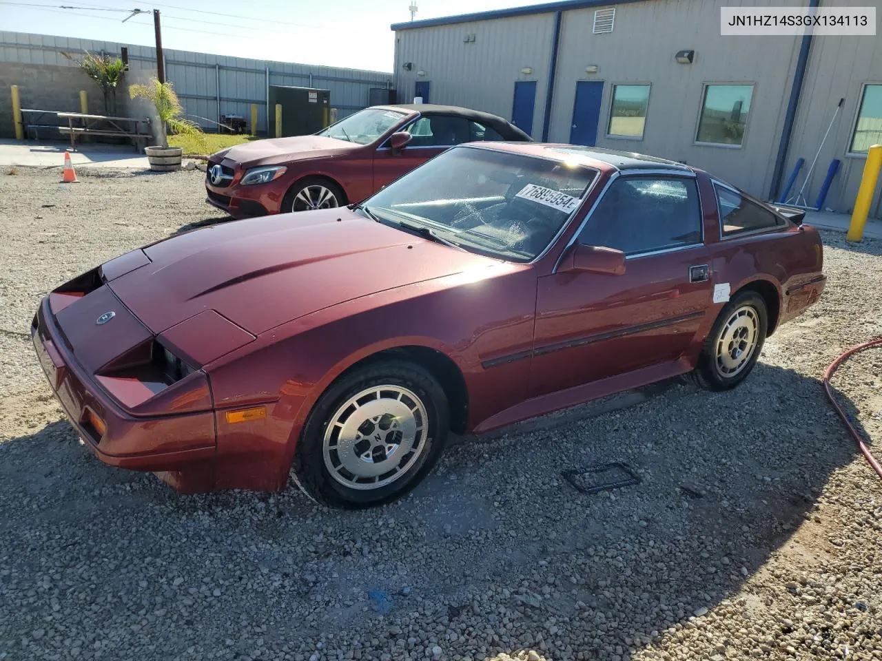 1986 Nissan 300Zx VIN: JN1HZ14S3GX134113 Lot: 76895954