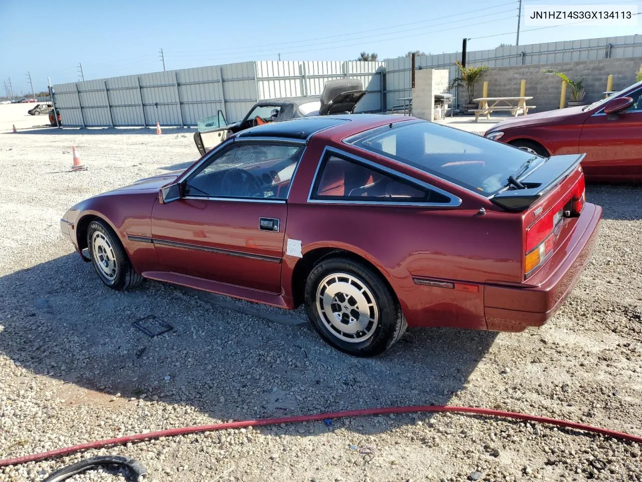 1986 Nissan 300Zx VIN: JN1HZ14S3GX134113 Lot: 76895954