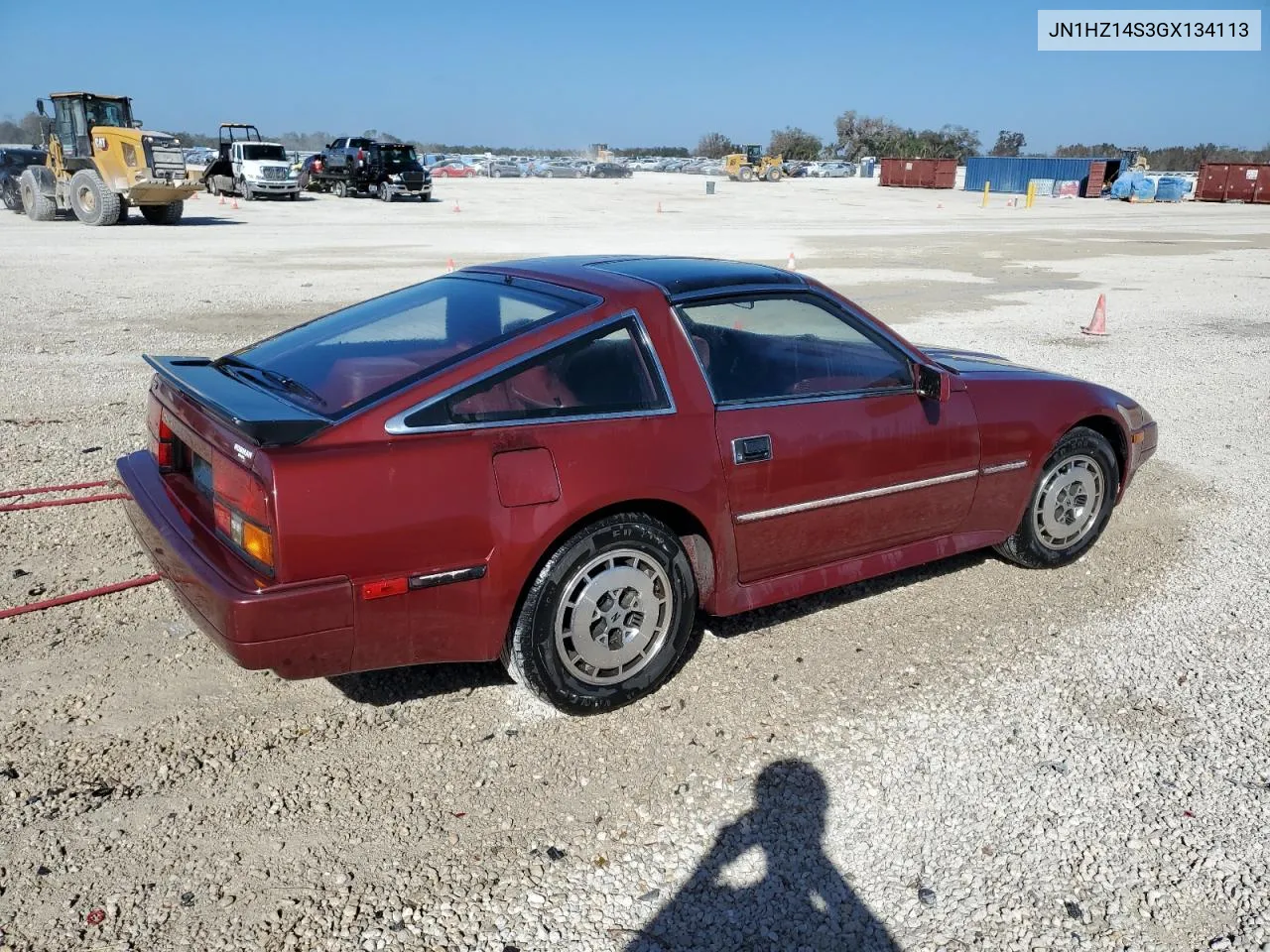 1986 Nissan 300Zx VIN: JN1HZ14S3GX134113 Lot: 76895954