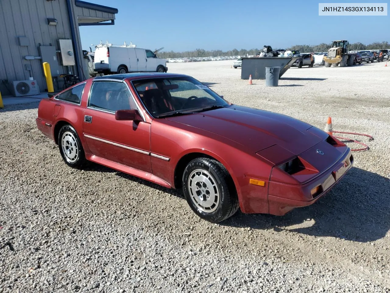 1986 Nissan 300Zx VIN: JN1HZ14S3GX134113 Lot: 76895954