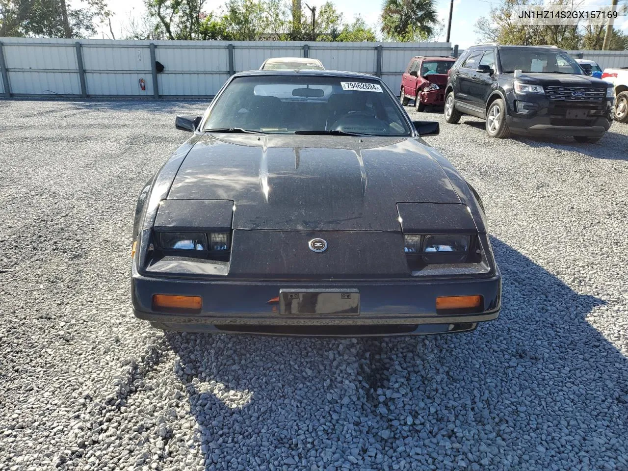 1986 Nissan 300Zx VIN: JN1HZ14S2GX157169 Lot: 79462694