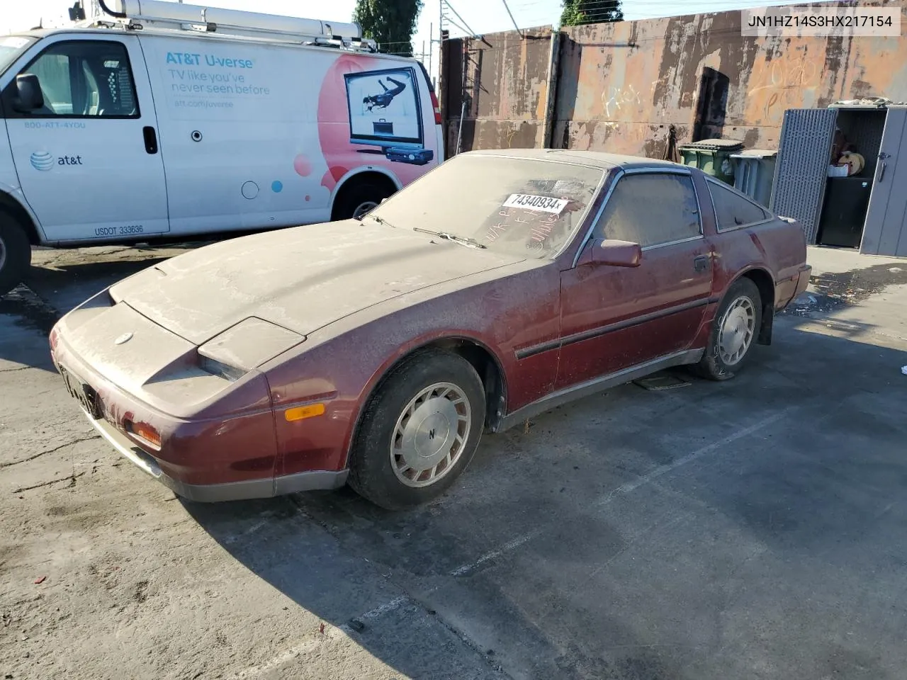 JN1HZ14S3HX217154 1987 Nissan 300Zx