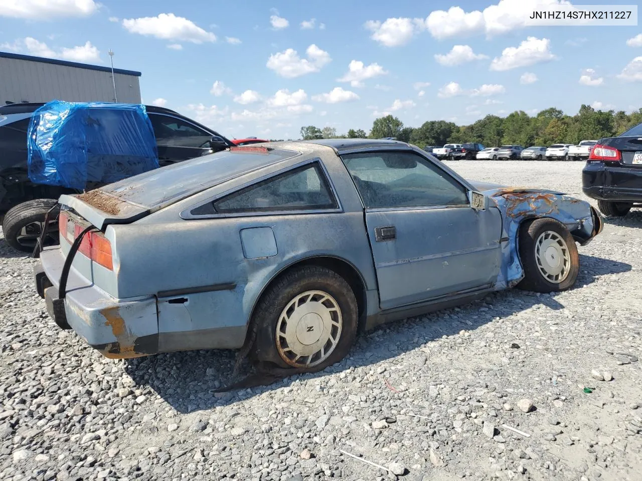 1987 Nissan 300Zx VIN: JN1HZ14S7HX211227 Lot: 74673864