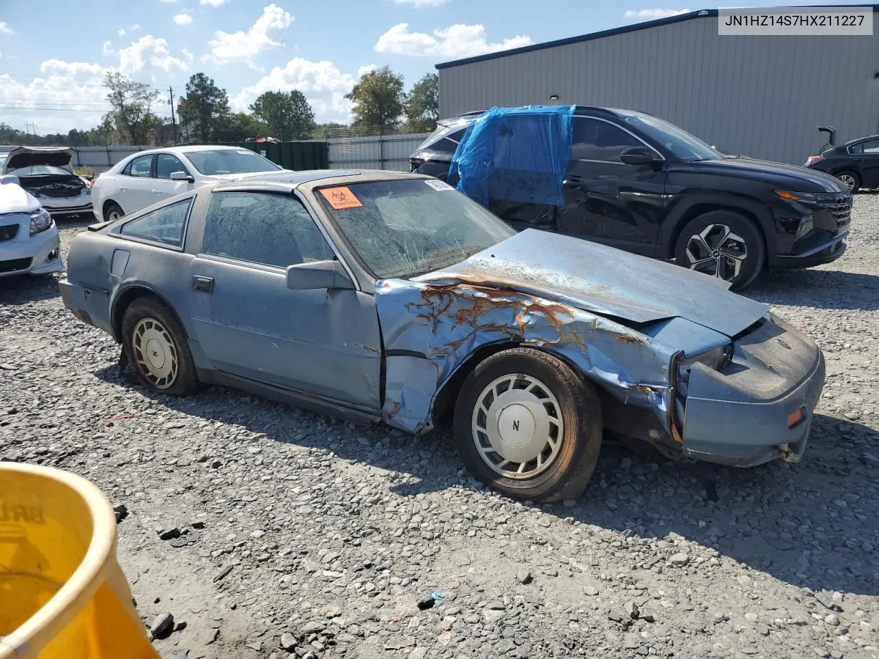 1987 Nissan 300Zx VIN: JN1HZ14S7HX211227 Lot: 74673864