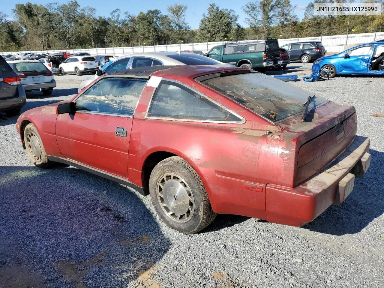 1987 Nissan 300Zx 2+2 VIN: JN1HZ16S5HX125993 Lot: 75913514