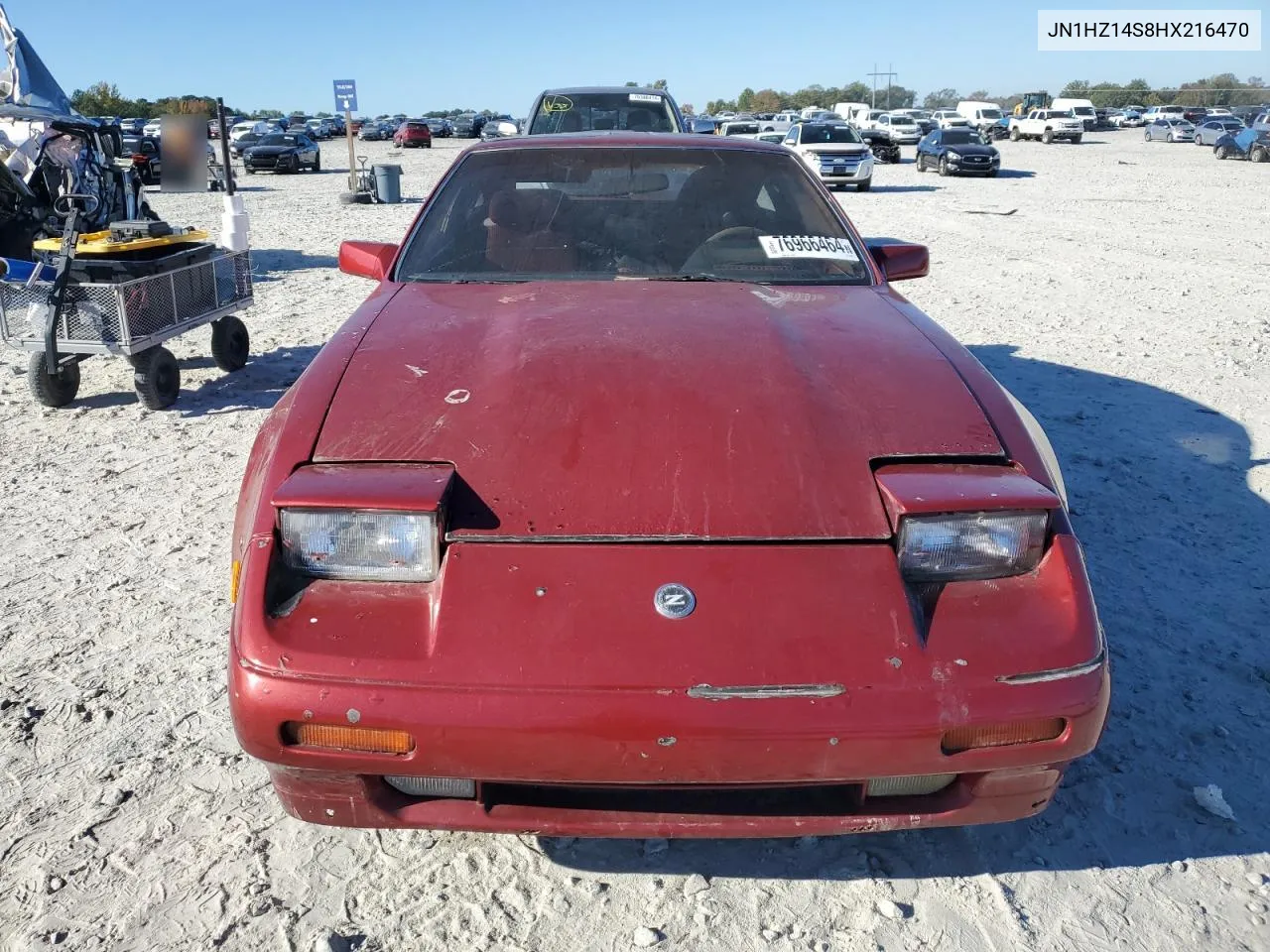 1987 Nissan 300Zx VIN: JN1HZ14S8HX216470 Lot: 76966464