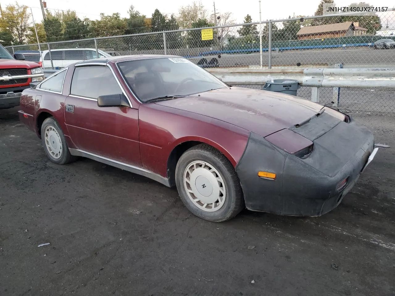 1988 Nissan 300Zx VIN: JN1HZ14S0JX274157 Lot: 75316364