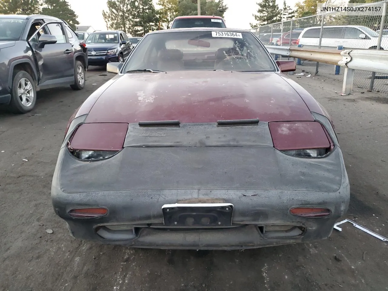 1988 Nissan 300Zx VIN: JN1HZ14S0JX274157 Lot: 75316364