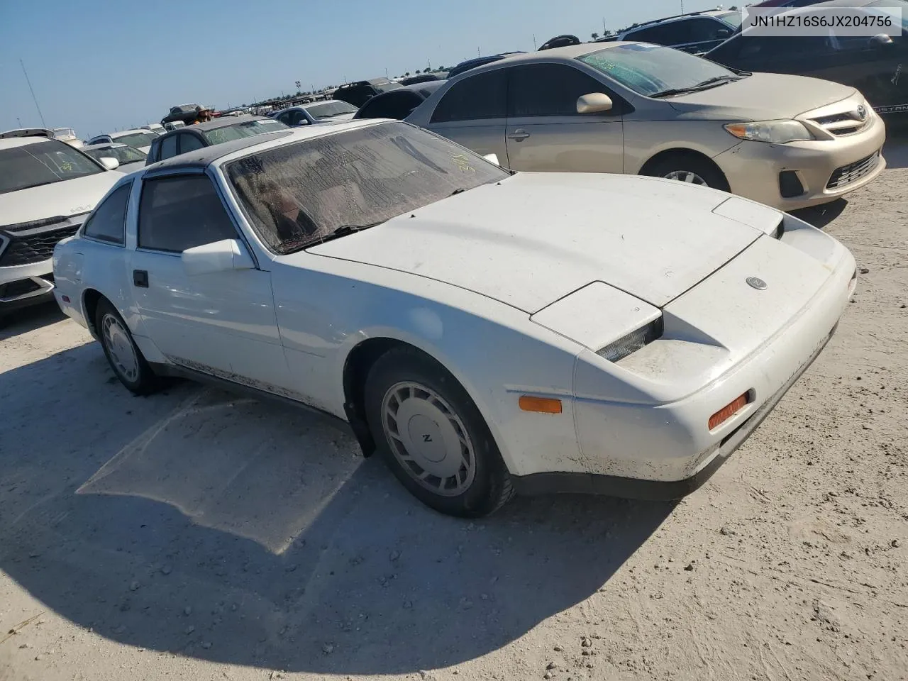 1988 Nissan 300Zx 2+2 VIN: JN1HZ16S6JX204756 Lot: 75877174