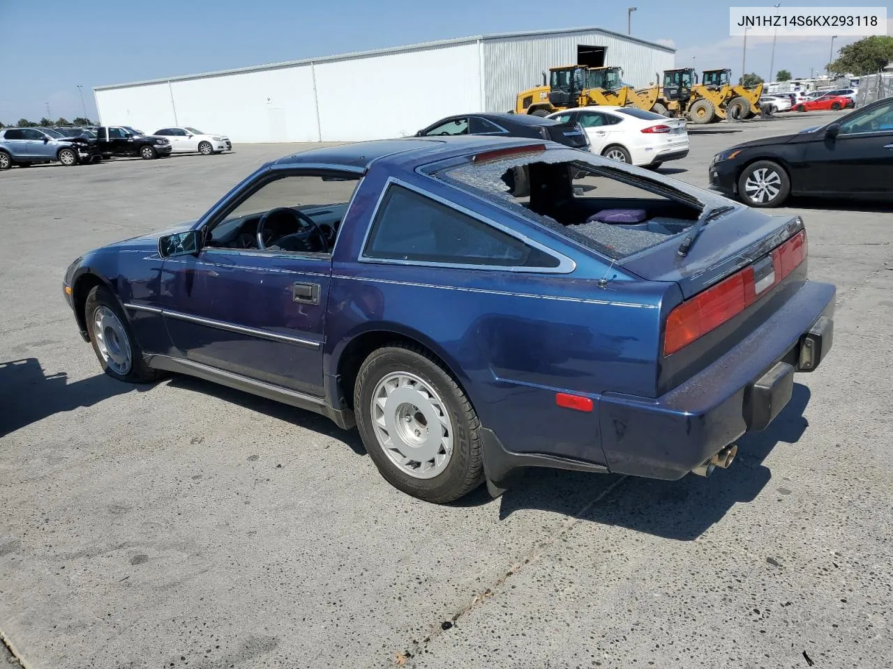 1989 Nissan 300Zx VIN: JN1HZ14S6KX293118 Lot: 61132474