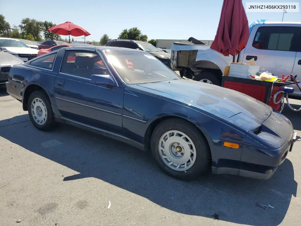 1989 Nissan 300Zx VIN: JN1HZ14S6KX293118 Lot: 61132474