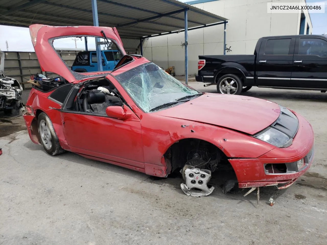 1990 Nissan 300Zx VIN: JN1CZ24A6LX000486 Lot: 66500774