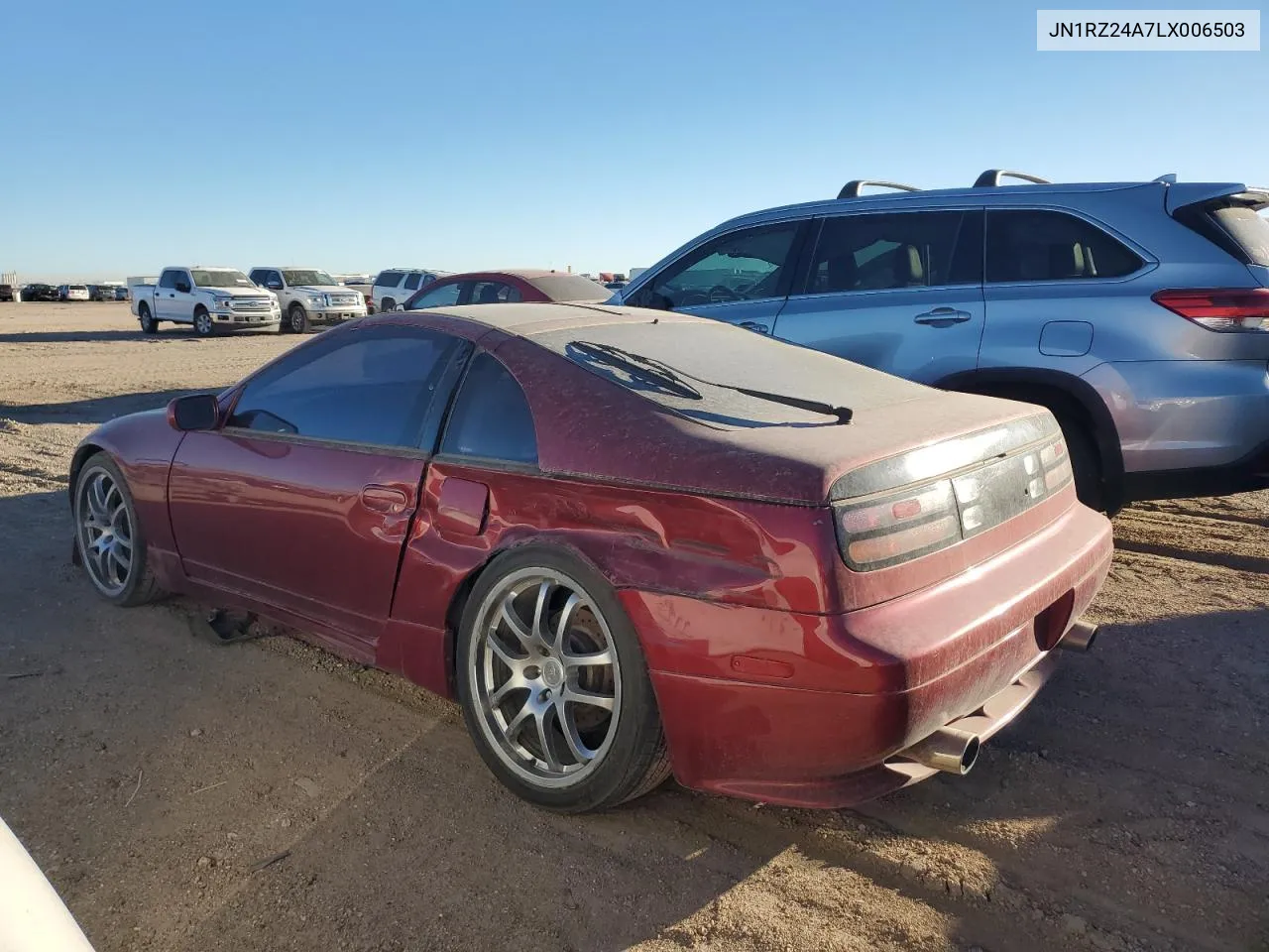 1990 Nissan 300Zx VIN: JN1RZ24A7LX006503 Lot: 77695394