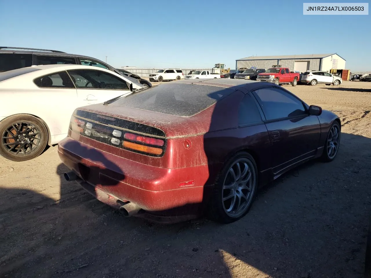 1990 Nissan 300Zx VIN: JN1RZ24A7LX006503 Lot: 77695394