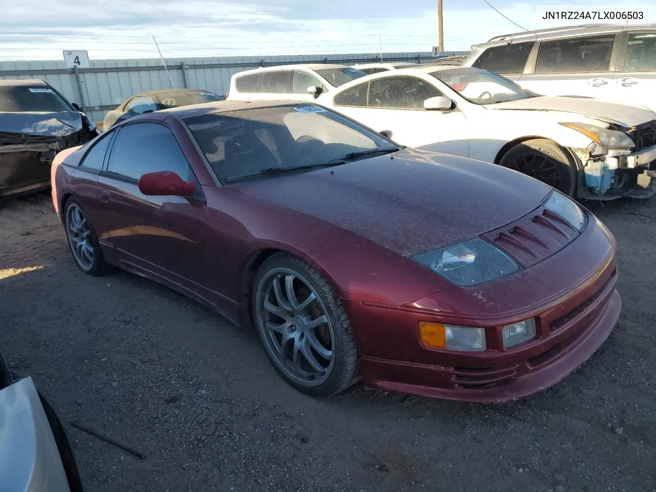 1990 Nissan 300Zx VIN: JN1RZ24A7LX006503 Lot: 77695394