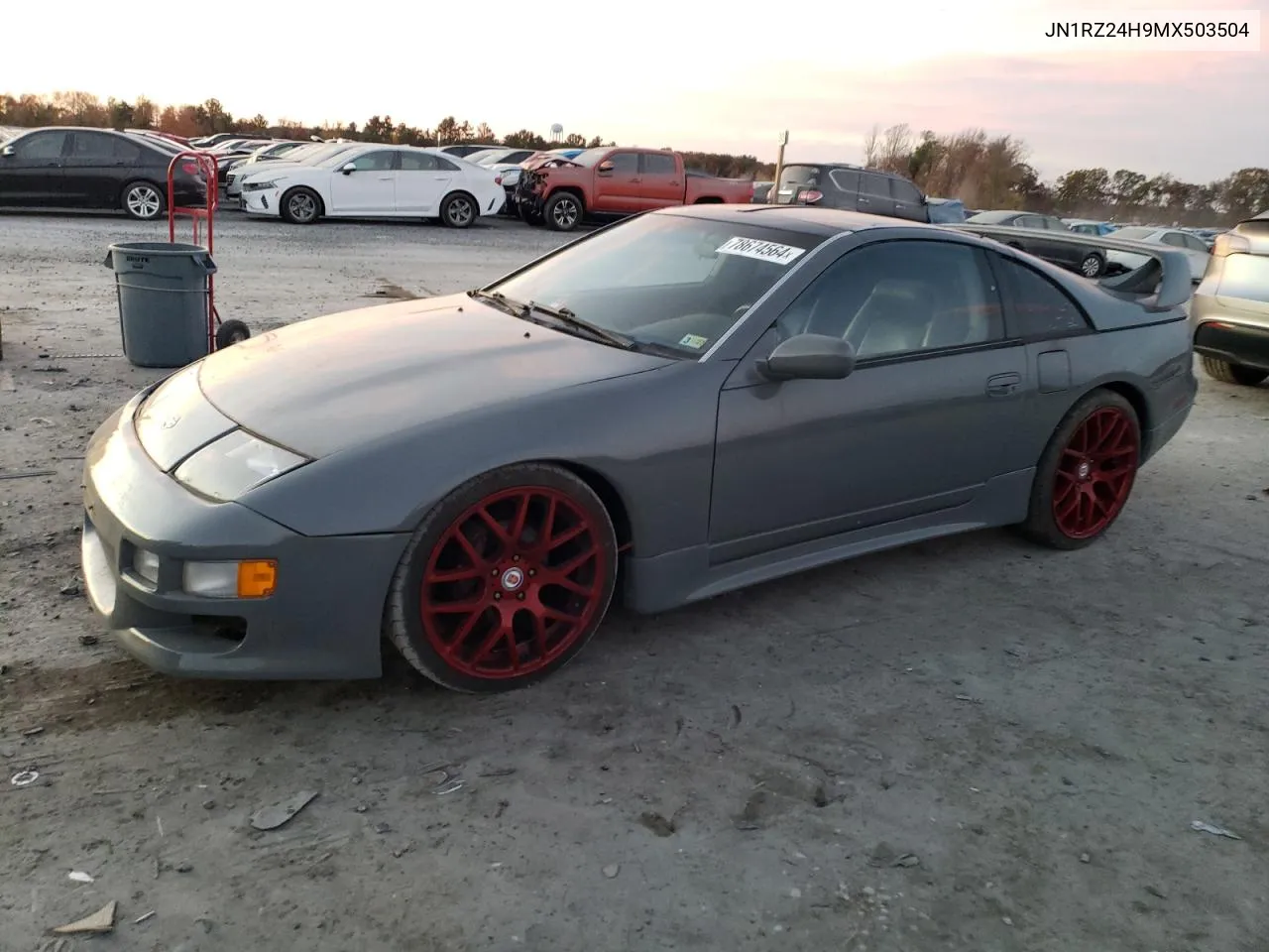 1991 Nissan 300Zx VIN: JN1RZ24H9MX503504 Lot: 78674564