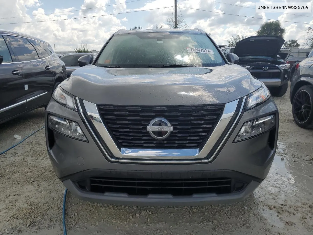 2022 Nissan Rogue Sv VIN: JN8BT3BB4NW335769 Lot: 73807614