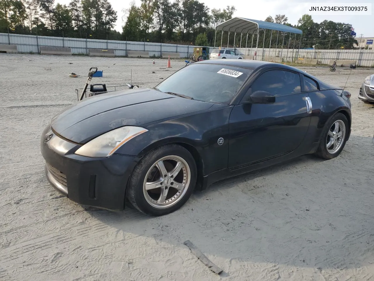 2003 Nissan 350Z Coupe VIN: JN1AZ34EX3T009375 Lot: 65056834