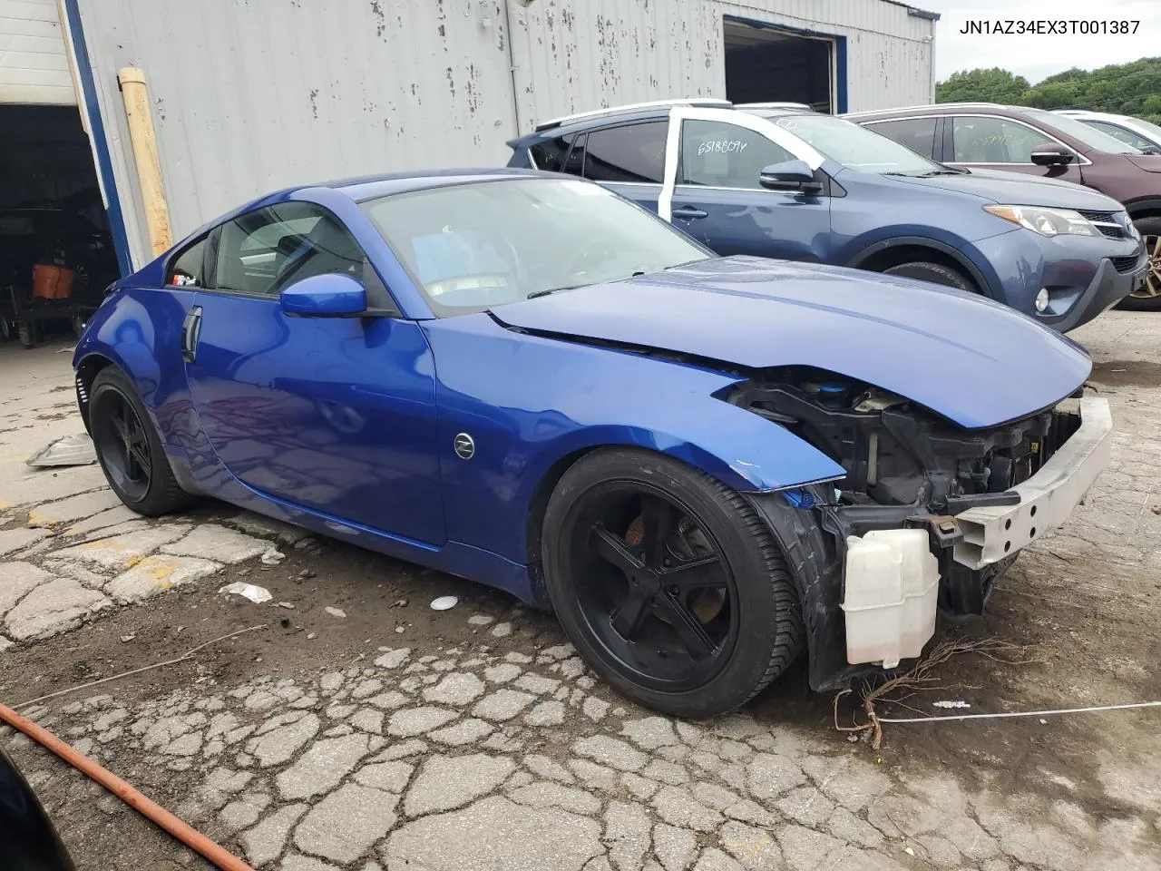 2003 Nissan 350Z Coupe VIN: JN1AZ34EX3T001387 Lot: 65664184