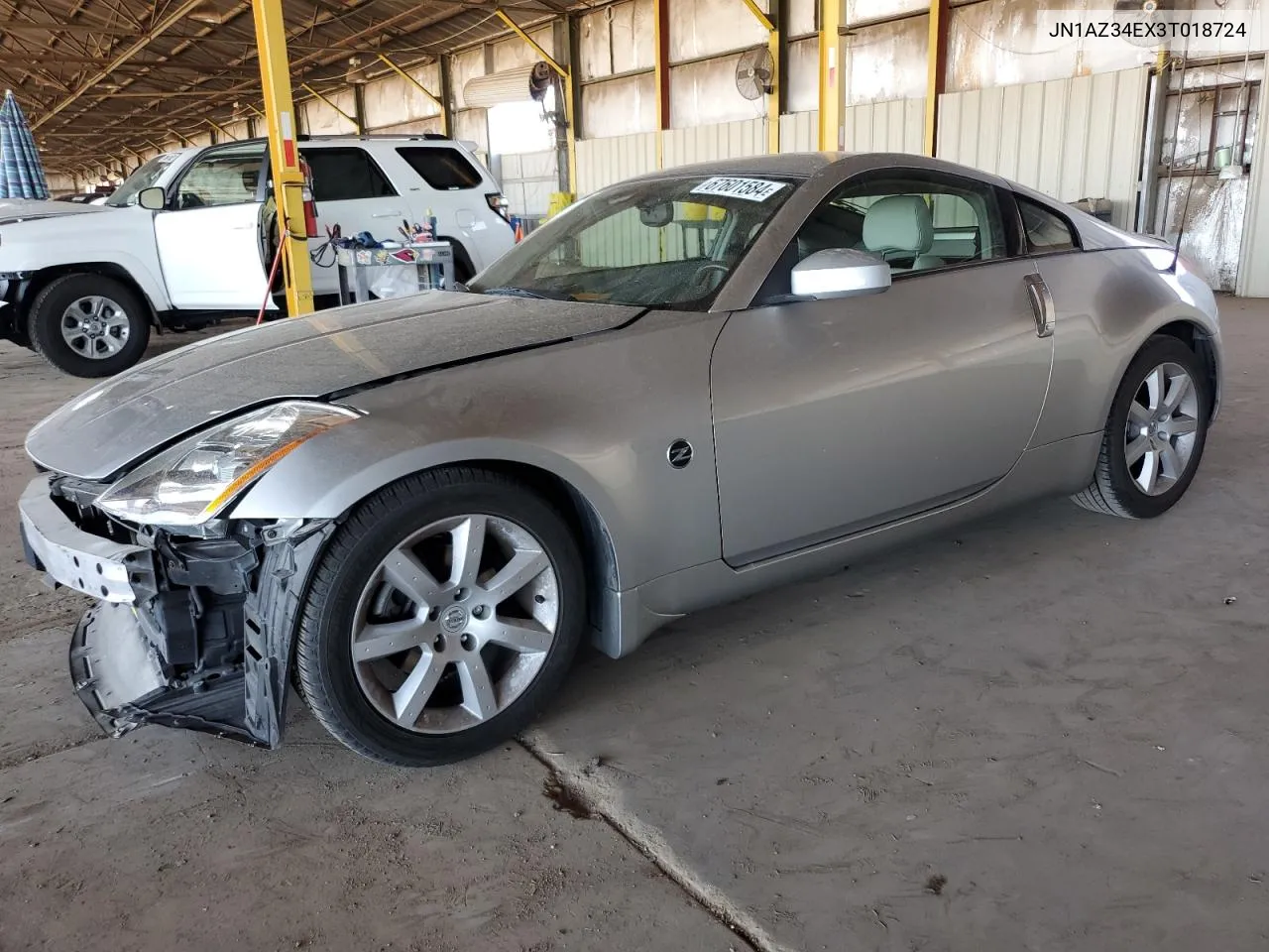 2003 Nissan 350Z Coupe VIN: JN1AZ34EX3T018724 Lot: 67601584