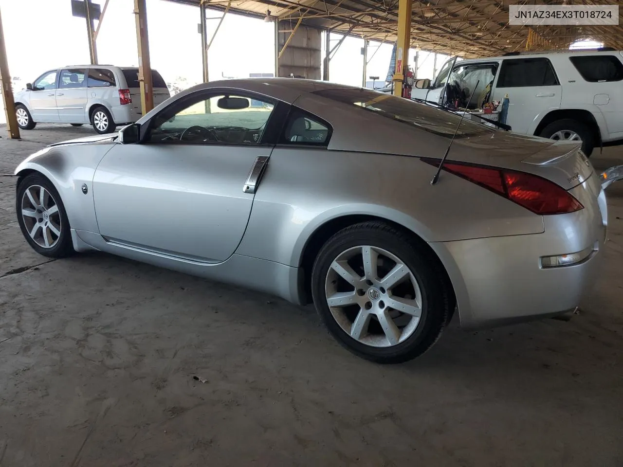 2003 Nissan 350Z Coupe VIN: JN1AZ34EX3T018724 Lot: 67601584