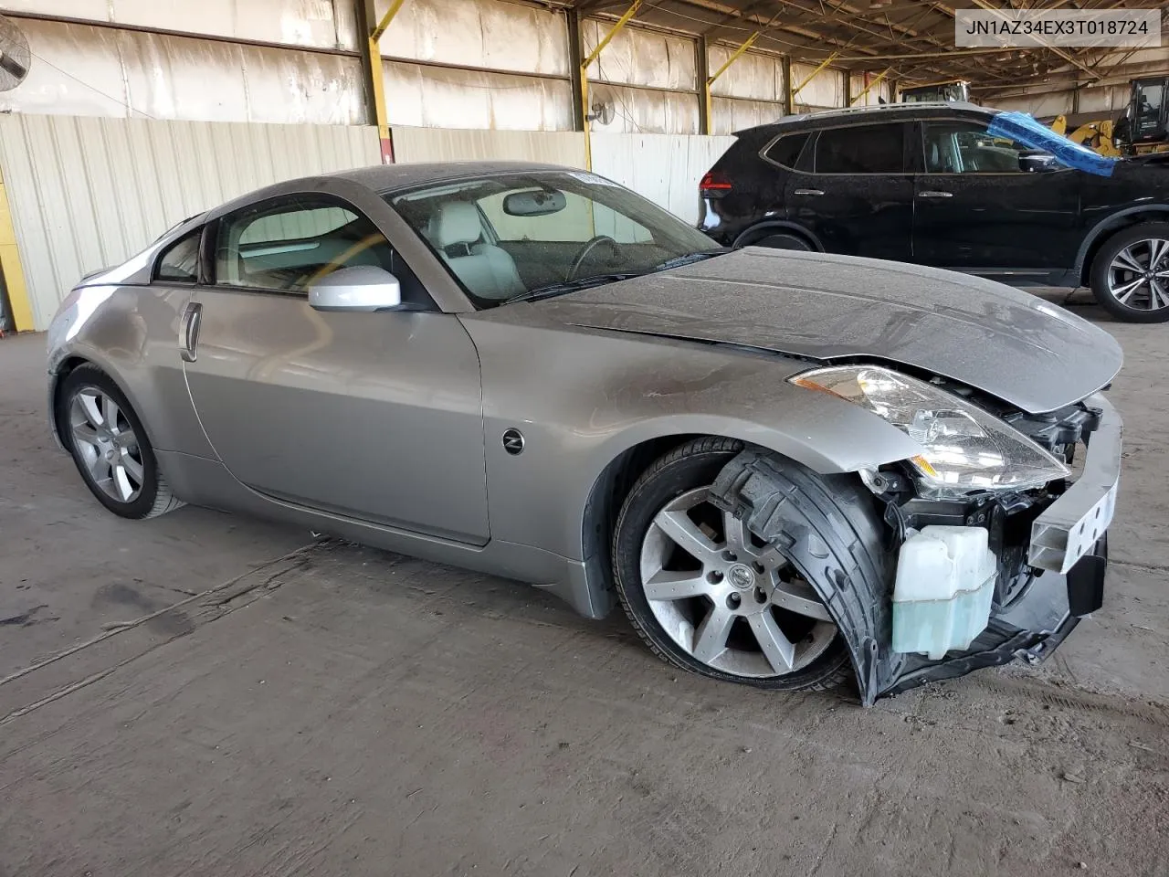 2003 Nissan 350Z Coupe VIN: JN1AZ34EX3T018724 Lot: 67601584