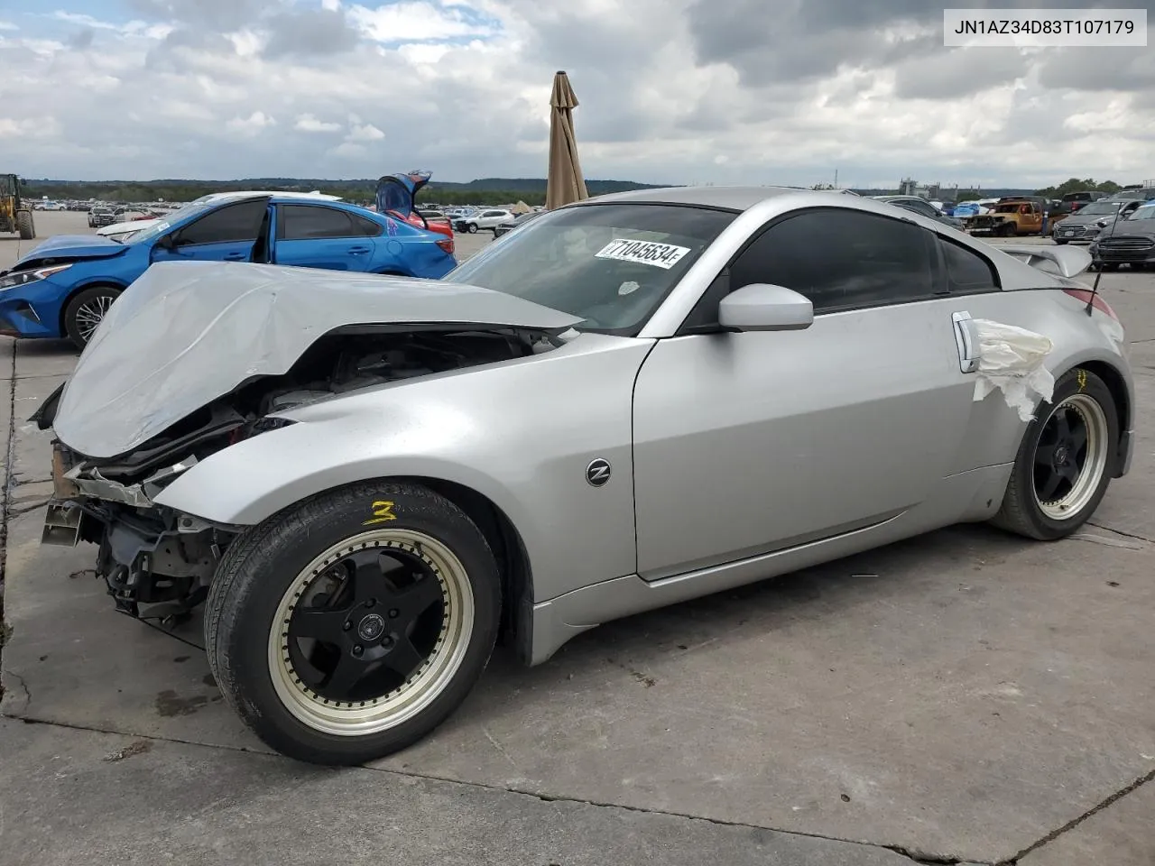 JN1AZ34D83T107179 2003 Nissan 350Z Coupe