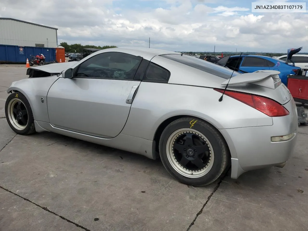 2003 Nissan 350Z Coupe VIN: JN1AZ34D83T107179 Lot: 71045634