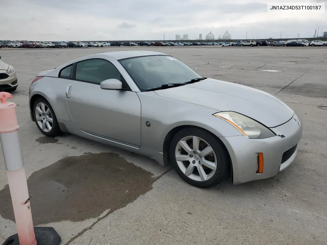 2003 Nissan 350Z Coupe VIN: JN1AZ34D53T100187 Lot: 71758664