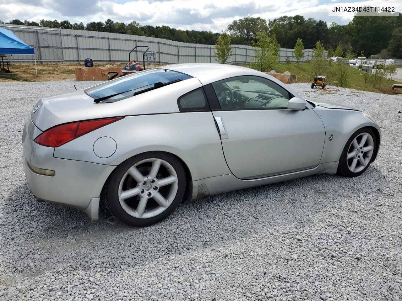 2003 Nissan 350Z Coupe VIN: JN1AZ34D43T114422 Lot: 71887914