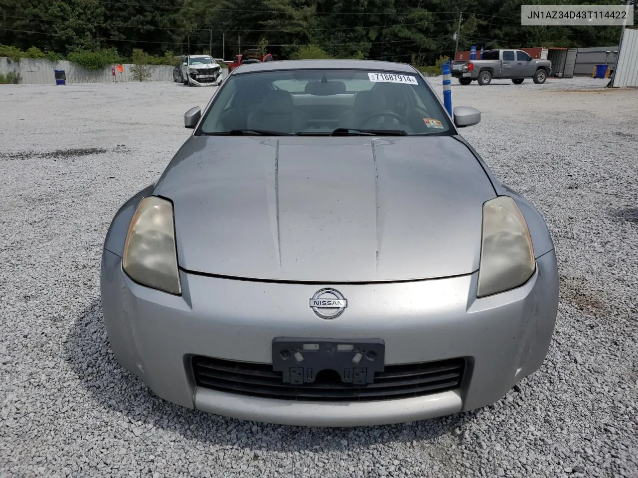 JN1AZ34D43T114422 2003 Nissan 350Z Coupe