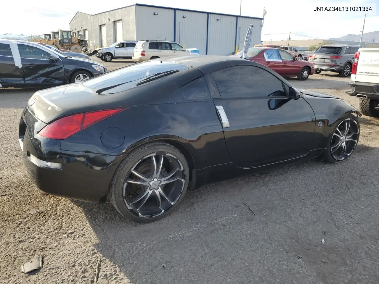 2003 Nissan 350Z Coupe VIN: JN1AZ34E13T021334 Lot: 74322564