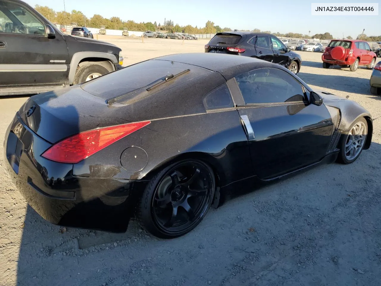 2003 Nissan 350Z Coupe VIN: JN1AZ34E43T004446 Lot: 74983674