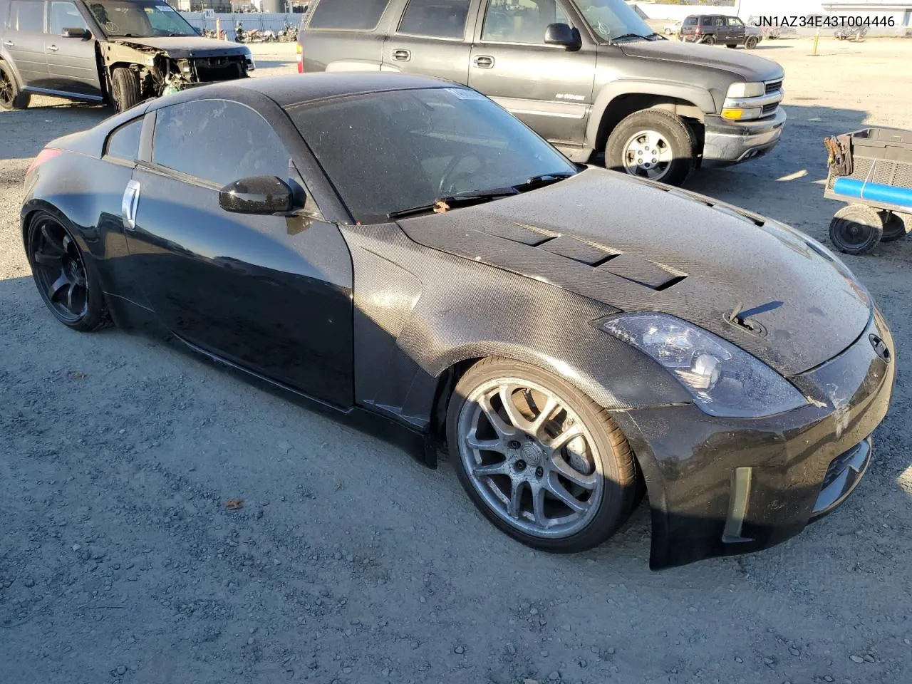 2003 Nissan 350Z Coupe VIN: JN1AZ34E43T004446 Lot: 74983674