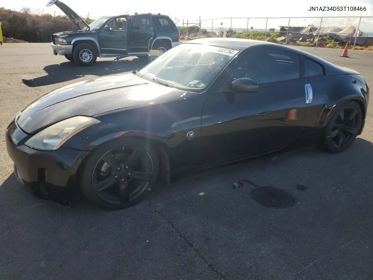 2003 Nissan 350Z Coupe VIN: JN1AZ34D53T108466 Lot: 75683754