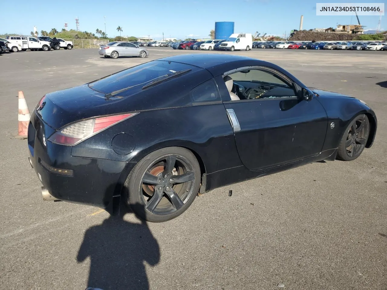 2003 Nissan 350Z Coupe VIN: JN1AZ34D53T108466 Lot: 75683754