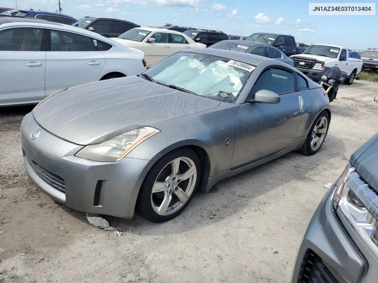 2003 Nissan 350Z Coupe VIN: JN1AZ34E03T013404 Lot: 76139084