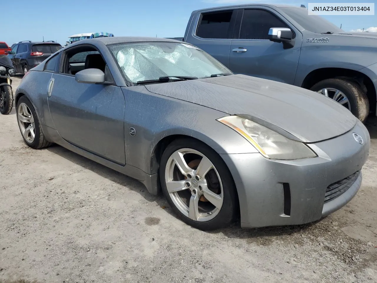 2003 Nissan 350Z Coupe VIN: JN1AZ34E03T013404 Lot: 76139084