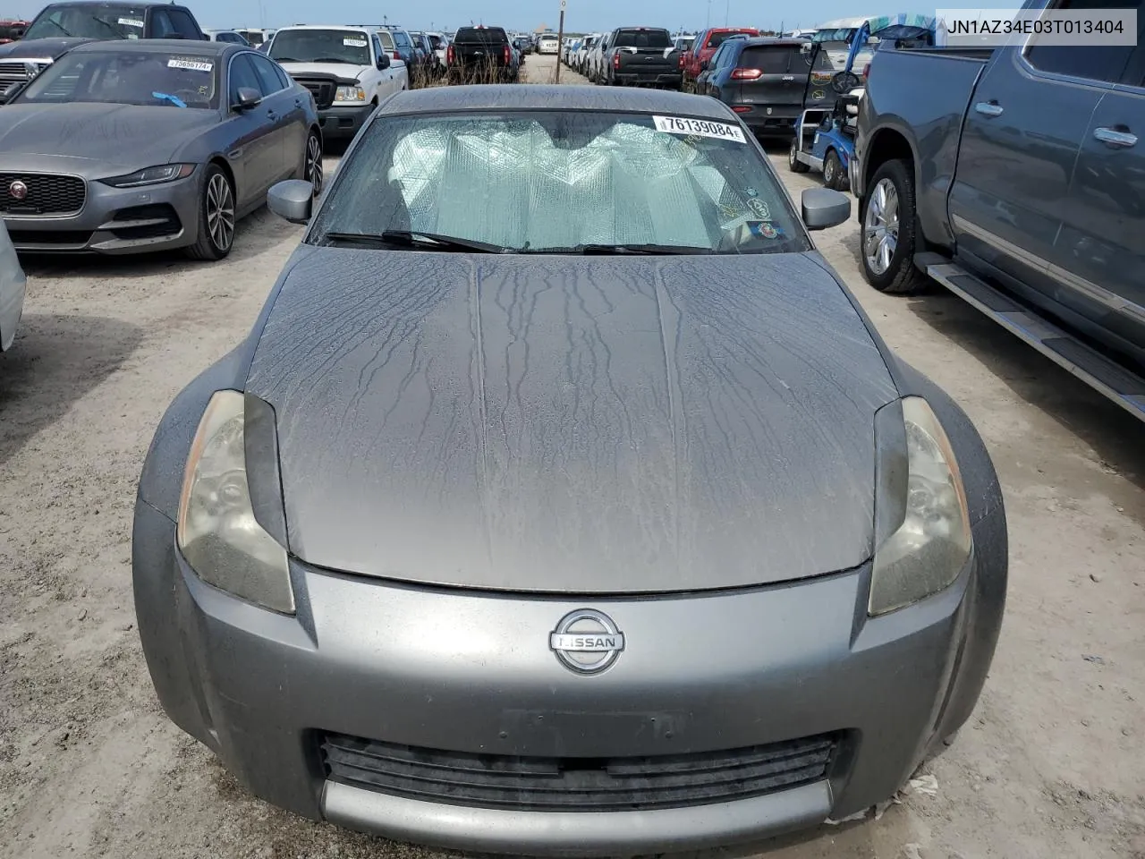 2003 Nissan 350Z Coupe VIN: JN1AZ34E03T013404 Lot: 76139084