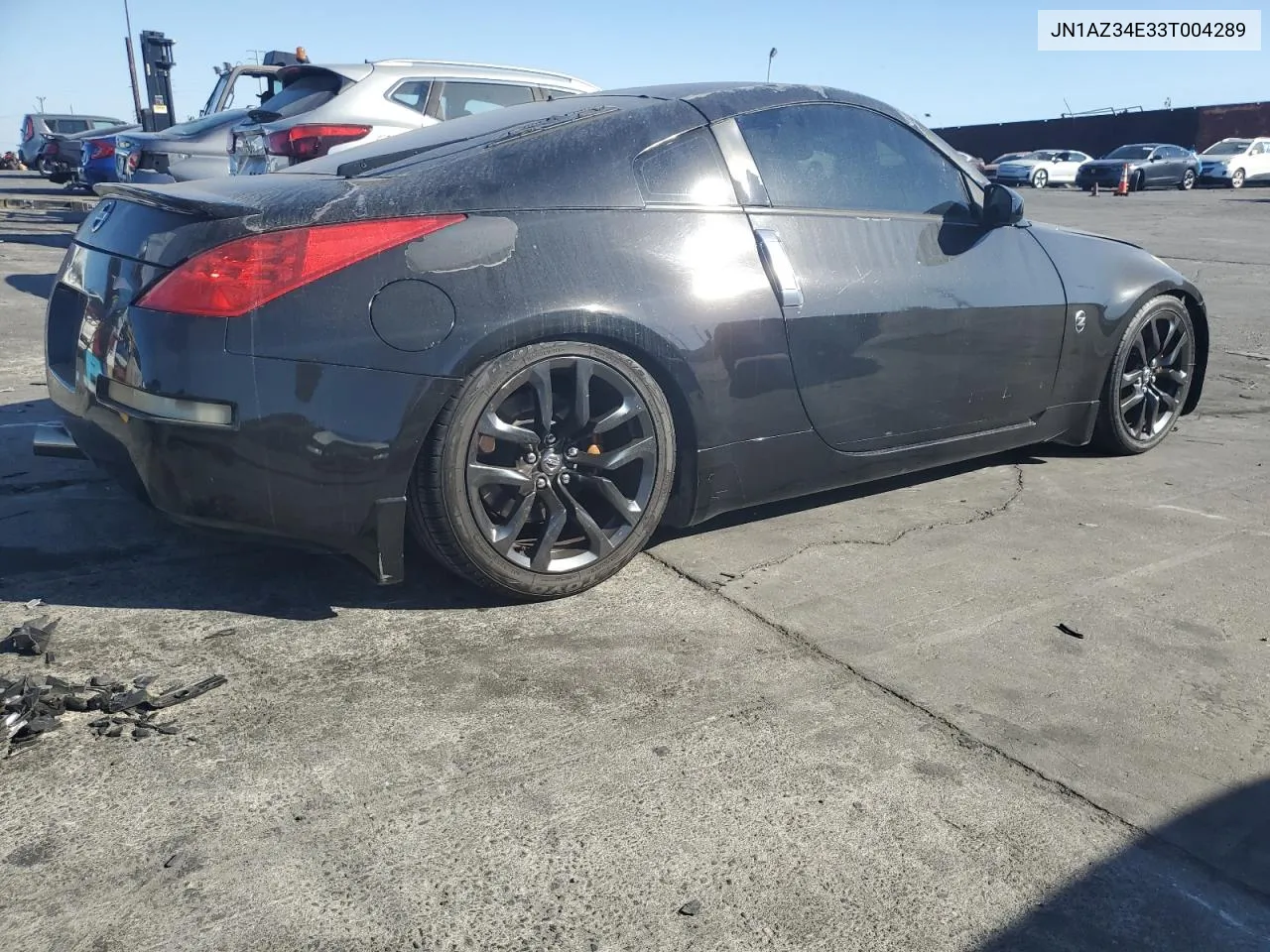 2003 Nissan 350Z Coupe VIN: JN1AZ34E33T004289 Lot: 78396734