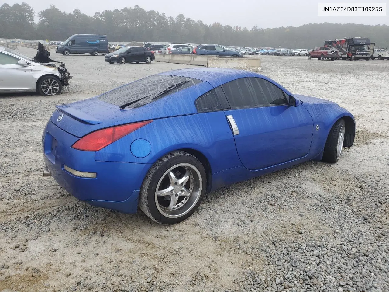 2003 Nissan 350Z Coupe VIN: JN1AZ34D83T109255 Lot: 79862574