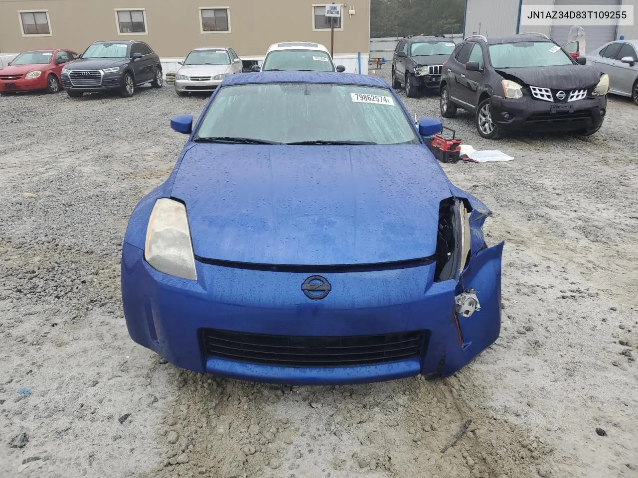 2003 Nissan 350Z Coupe VIN: JN1AZ34D83T109255 Lot: 79862574