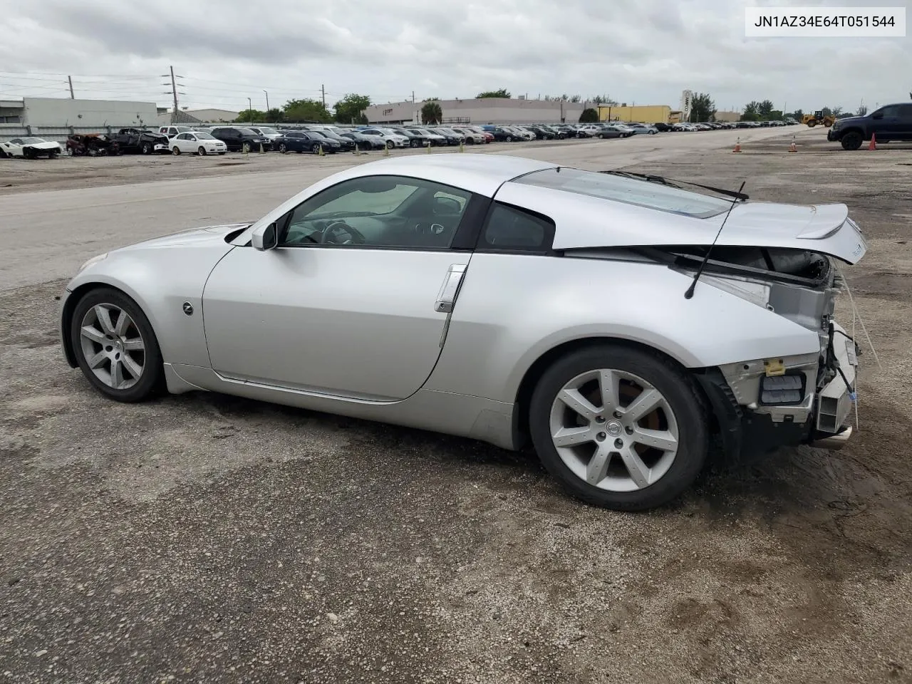 2004 Nissan 350Z Coupe VIN: JN1AZ34E64T051544 Lot: 55995024