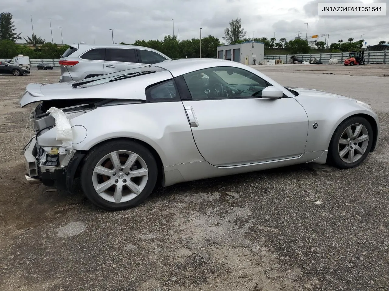 2004 Nissan 350Z Coupe VIN: JN1AZ34E64T051544 Lot: 55995024