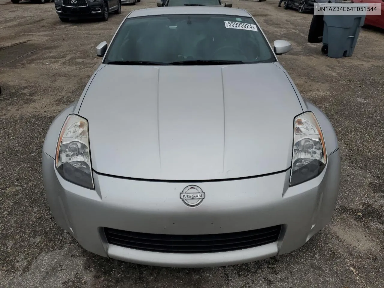 2004 Nissan 350Z Coupe VIN: JN1AZ34E64T051544 Lot: 55995024