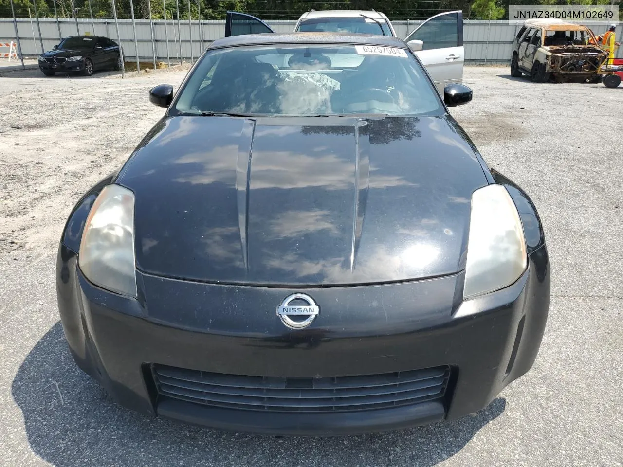 2004 Nissan 350Z Coupe VIN: JN1AZ34D04M102649 Lot: 65257504