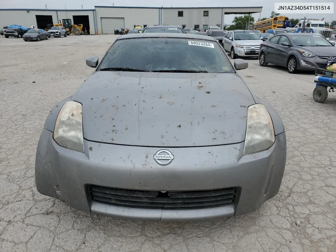 2004 Nissan 350Z Coupe VIN: JN1AZ34D54T151514 Lot: 68023264