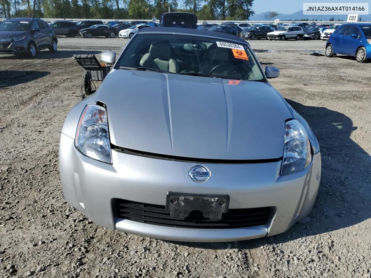 2004 Nissan 350Z Roadster VIN: JN1AZ36AX4T014166 Lot: 69530384