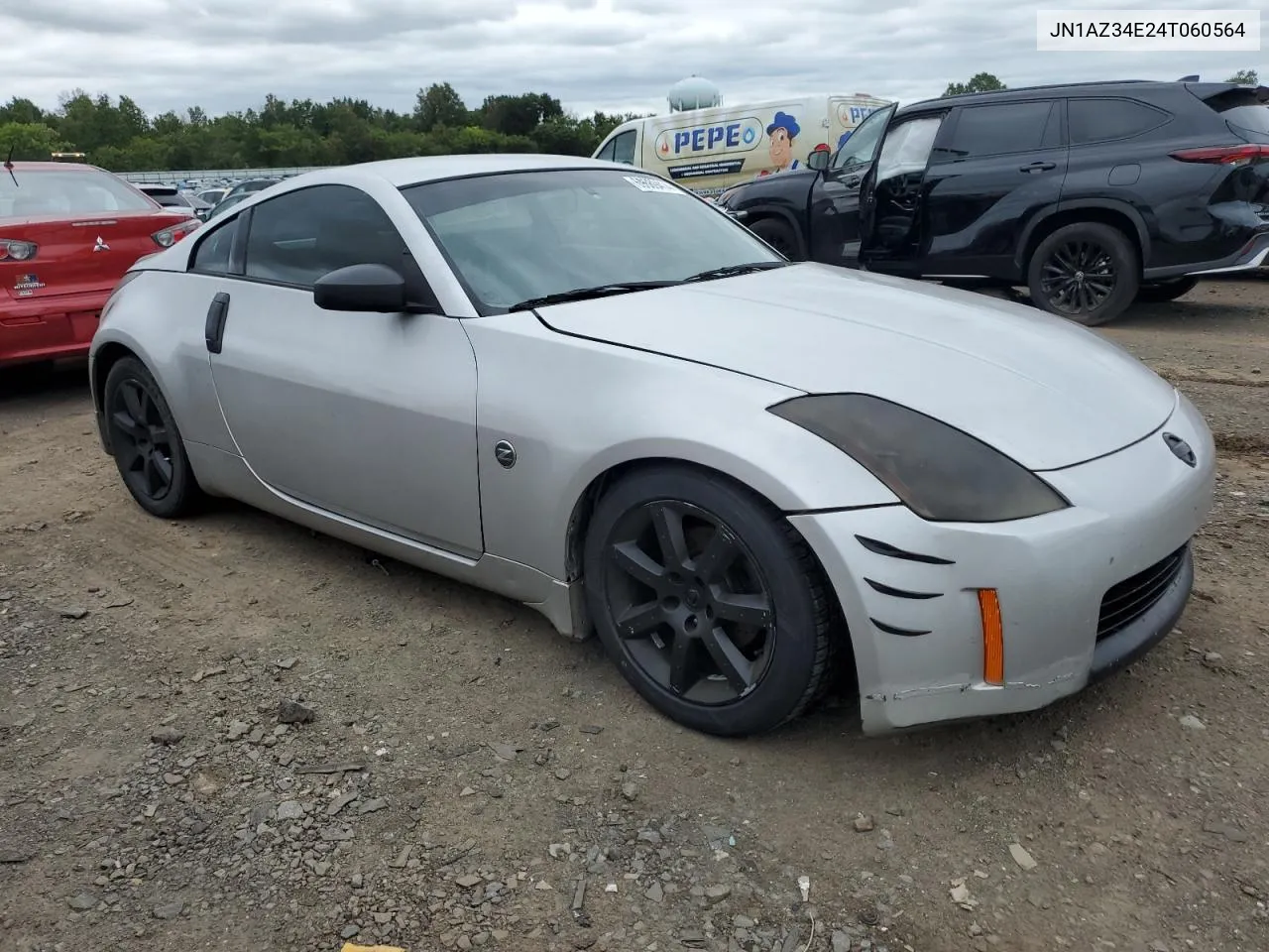 2004 Nissan 350Z Coupe VIN: JN1AZ34E24T060564 Lot: 69689414